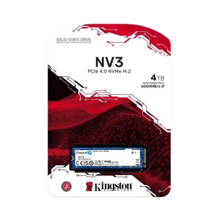 Ssd Kingston Nv3 4tb M 2 Pcie Gen4 X4 Nvme Snv3s 4000g 01 1