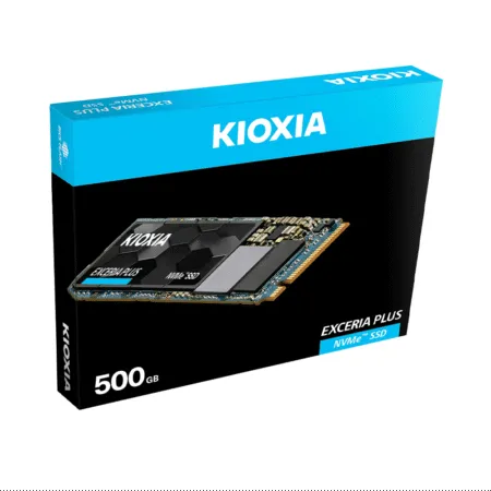 Ssd Kioxia Toshiba Exceria Plus M 2 Pcie Gen3 X4 Bics Flash 500gb Lrd10z500gg8 1