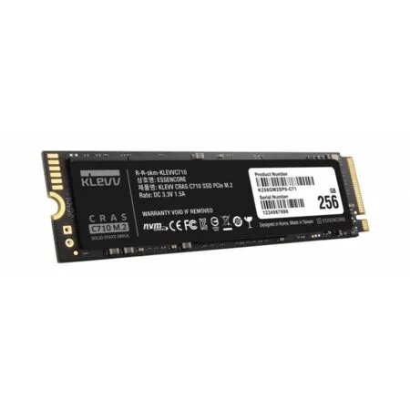 Ssd Klevv Cras C710 M 2 2280 Pcie Gen3 X4 Nvme 256gb K256gm2sp0 C71 1 1