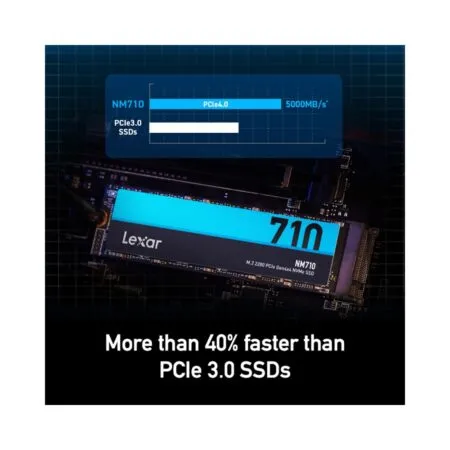 Ssd Lexar Nm710 500gb M 2 Pcie Gen4 X4 Nvme Lnm710x500g Rnnng 02