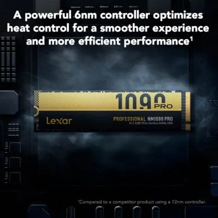 Ssd Lexar Professional Nm1090 Pro 4tb M 2 Pcie Gen5 X4 Nvme Lnm109p004t Rnnng 04