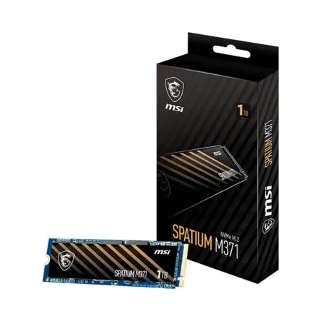 Ssd Msi Spatium M371 1tb M 2 2280 Pcie Gen3 X4 Nvme Spatium M371 1tb 01