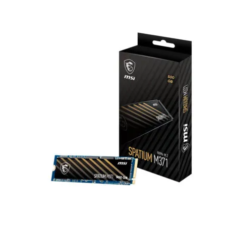 Ssd Msi Spatium M371 500gb M 2 2280 Pcie Gen3 X4 Nvme Spatium M371 500gb 05
