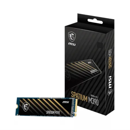 Ssd Msi Spatium M390 M 2 2280 Pcie Gen3 X4 Nvme 250gb Ssdm075 4 1
