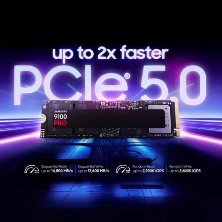 Ssd Samsung 9100 Pro 2tb Pcie Gen5 X4 Nvme Mz Vap2t0bw 02