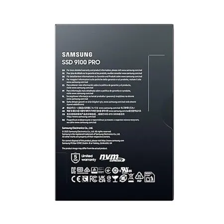 Ssd Samsung 9100 Pro 4tb Pcie Gen5 X4 Nvme Mz Vap4t0bw 06