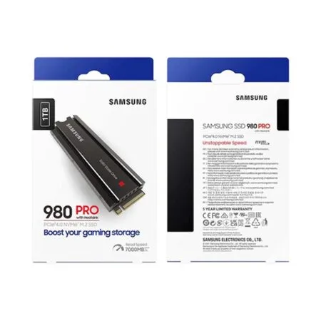 Ssd Samsung 980 Pro Pcie Gen 4 0 X4 Nvme V Nand M 2 2280 1tb Mz V8p1t0cw 3 1