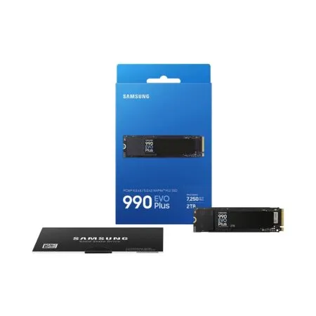 Ssd Samsung 990 Evo Plus 2tb Pcie 4 0 X4 Pcie 5 0 X2 Nvme V Nand M 2 2280 Mz V9s2t0bw 04