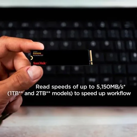Ssd Sandisk Extreme 1tb M 2 Pcie Gen4 X4 Nvme Sdssdx3n 1t00 G26 04