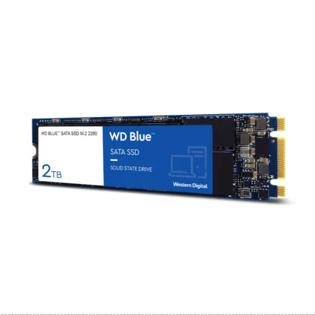 Ssd Western Digital Blue 3d Nand M 2 2280 Sata Iii 2tb Wds200t2b0b 2