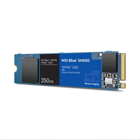 Ssd Western Digital Blue Sn550 Pcie Gen3 X4 Nvme M 2 250gb Wds250g2b0c 1 1