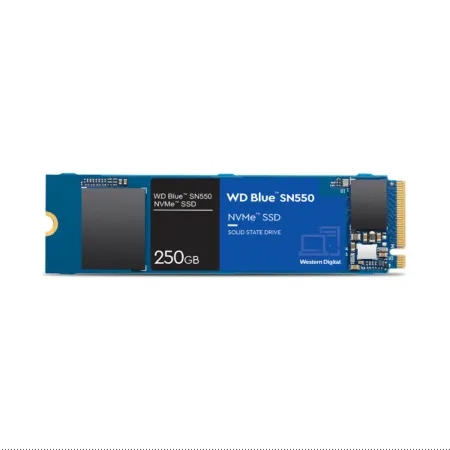 SSD Western Digital Blue SN550 PCIe Gen3 x4 NVMe M.2 250GB WDS250G2B0C