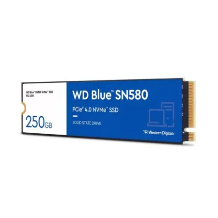 Ssd Western Digital Blue Sn580 250gb Pcie Gen4 X4 Nvme M 2 Wds250g3b0e 2 1