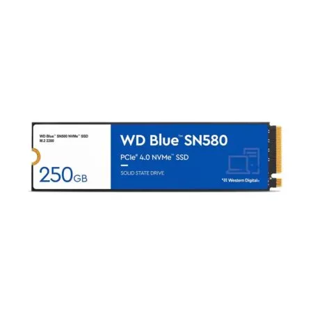 SSD Western Digital Blue SN580 250GB PCIe Gen4 x4 NVMe M.2 WDS250G3B0E