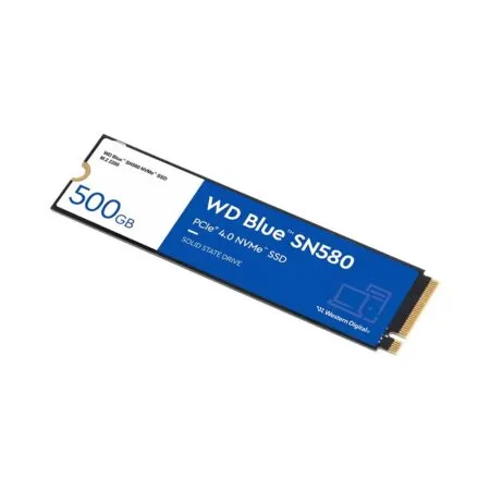 Ssd Western Digital Blue Sn580 500gb Pcie Gen4 X4 Nvme M 2 Wds500g3b0e 2 1