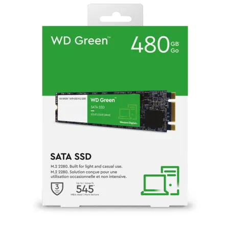 Ssd Western Digital Green M 2 2280 Sata Iii 480gb Wds480g2g0b 3