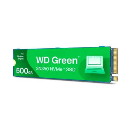 Ssd Western Digital Green Sn350 500gb Pcie Gen3 X4 Nvme M 2 Wds500g2g0c 07