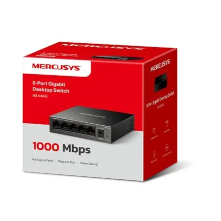 Switch Mercusys 5 Port 10 100 1000 Mbps Ms105gs 01