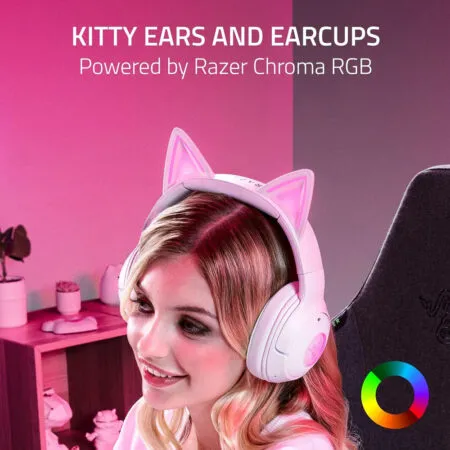 Tai Nghe Bluetooth Razer Kraken Kitty V2 Bt Edition Rgb 6
