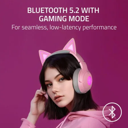Tai Nghe Bluetooth Razer Kraken Kitty V2 Bt Edition Rgb 7