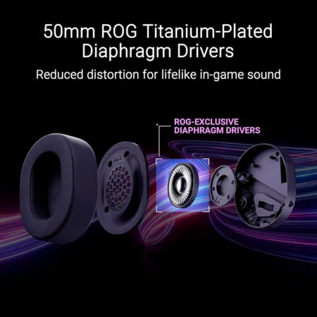 Tai Nghe Gaming Khong Day Asus Rog Pelta Speednova Wireless 09