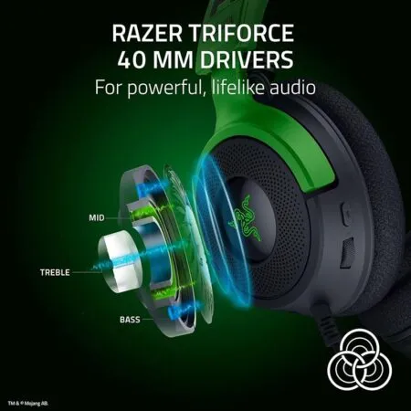 Tai Nghe Gaming Razer Kraken V4 X Minecraft Edition Rz04 05180200 R3m1 02
