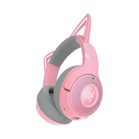 Tai Nghe Khong Day Razer Kraken V2 Bt Kitty Edition 4