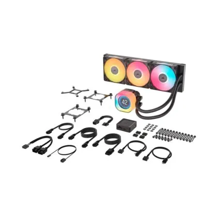 Tan Nhiet Nuoc Aio Corsair Icue Link Titan 360 Rx Rgb Lcd Black Cw 9061023 Ww 09
