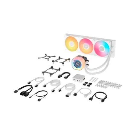 Tan Nhiet Nuoc Aio Corsair Icue Link Titan 360 Rx Rgb Lcd White Cw 9061026 Ww 10
