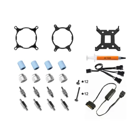 Tan Nhiet Nuoc Aio Id Cooling Zoomflow 360 Xt Snow Id Cpu Zoomflow 360 Xt Snow 1 1