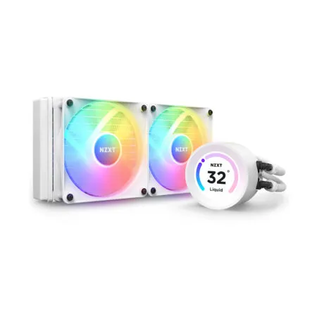 Tản nhiệt nước AIO NZXT Kraken Elite 240 RGB White RL-KR24E-W1