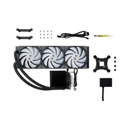 Tan Nhiet Nuoc Aio Tryx Panorama 360 Argb L Shaped Amoled Black L P360a As3m G1k 04