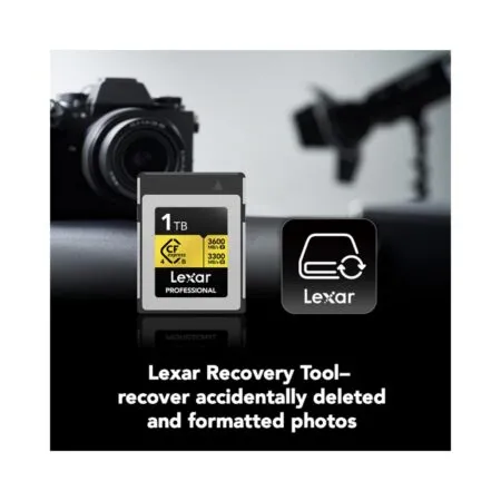 The Nho Cfexpress 4 0 Lexar Professional 1tb Type B Gold Series Lcxexp4001t Rneng 07