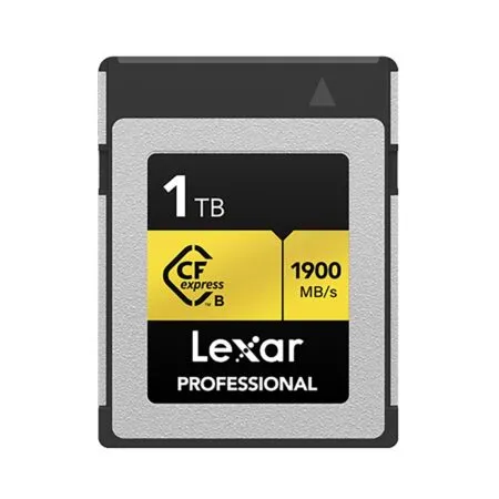 Thẻ nhớ CFexpress Lexar Professional 1TB Type B GOLD Series LCXEXPR001T-RNENG