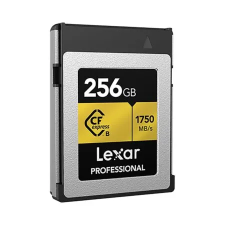 The Nho Cfexpress Lexar Professional 256gb Type B Gold Series 02