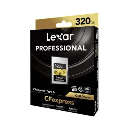 The Nho Cfexpress Lexar Professional 320gb Type A Gold Series Lcagold320g Rneng 1
