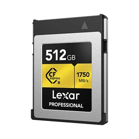 The Nho Cfexpress Lexar Professional 512gb Type B Gold Series 01