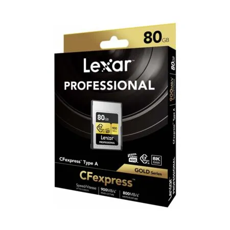 The Nho Cfexpress Lexar Professional 80gb Type A Gold Series Lcagold080g Rneng 2 1