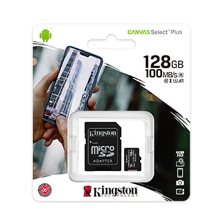 The Nho Microsdxc Kingston Canvas Select Plus 128gb Class 10 U1 100mb S Sdcs2 128gb 1 1