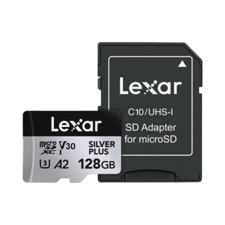 Thẻ nhớ MicroSDXC Lexar Professional Silver Plus UHS-I U3 128GB 205MB/s LMSSIPL128G-BNANG