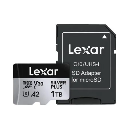 Thẻ nhớ MicroSDXC Lexar Professional Silver Plus UHS-I U3 1TB 205MB/s LMSSIPL001T-BNANG