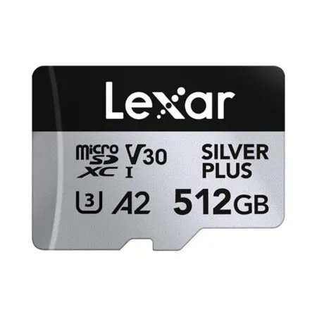 The Nho Microsdxc Lexar Professional Silver Plus Uhs I U3 512gb 205mb S Lmssipl512g Bnang 07