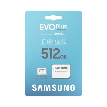 The Nho Microsdxc Samsung Evo Plus 2024 With Sd Adapter 512gb 01 1