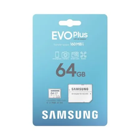 The Nho Microsdxc Samsung Evo Plus 2024 With Sd Adapter 64gb 06 1