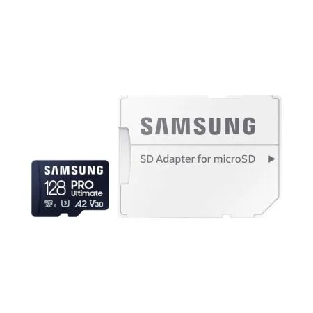 The Nho Microsdxc Samsung Pro Ultimate U3 A2 With Sd Adapter 128gb 11 1