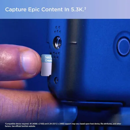 The Nho Microsdxc Sandisk Creator 1tb 190mb S Sdsqxav 1t00 Gn6ms 05