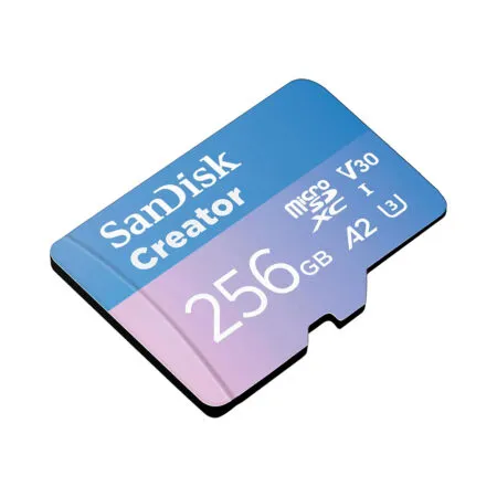 The Nho Microsdxc Sandisk Creator 256gb 190mb S Sdsqxav 256g Gn6ms 03