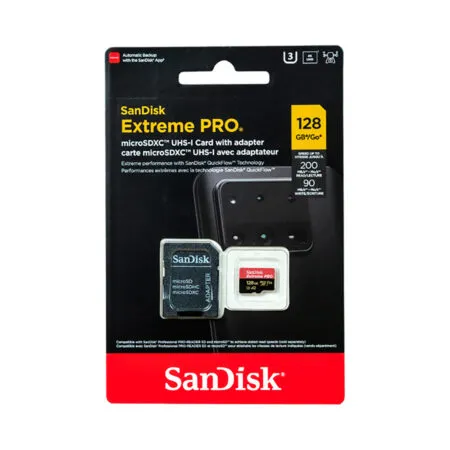 The Nho Microsdxc Sandisk Extreme Pro V30 A2 128gb 200mb S Sdsqxcd 128g Gn6ma 01 1