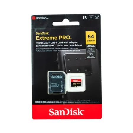The Nho Microsdxc Sandisk Extreme Pro V30 A2 64gb 200mb S Sdsqxcu 064g Gn6ma 01 1