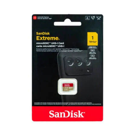 The Nho Microsdxc Sandisk Extreme V30 A2 1tb 190mb S Sdsqxav 1t00 Gn6mn 01 1